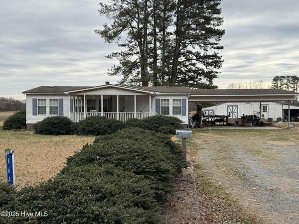 6.78 Acres of Residential Land with Home for Sale in Selma, North Carolina