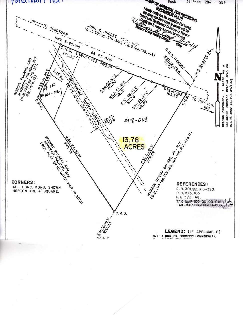 13.8 Acres of Land for Sale in Hampton, South Carolina