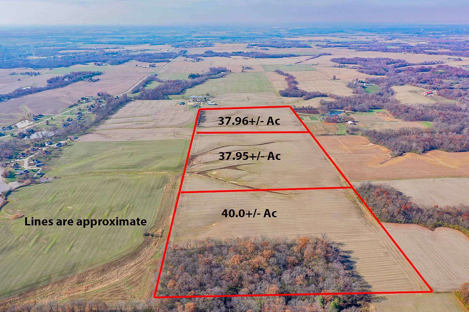 116 Acres of Agricultural Land for Auction in Freeburg, Illinois