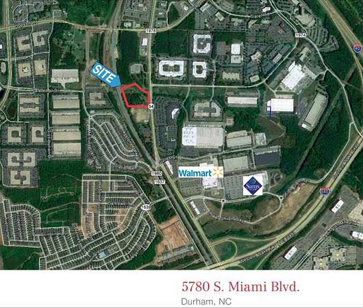 6.1 Acres of Land for Sale in Morrisville, North Carolina