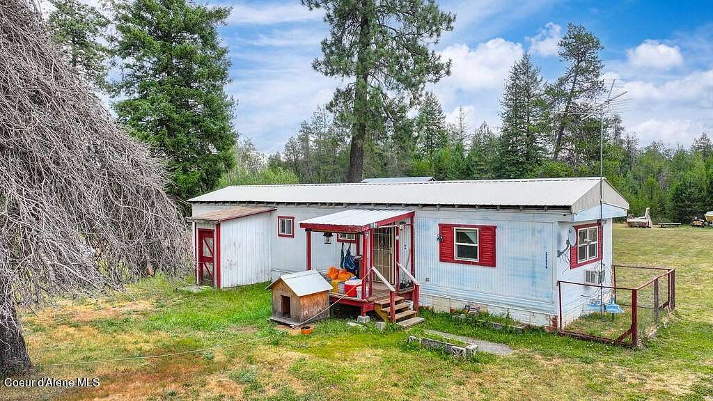 5.1 Acres of Residential Land with Home for Sale in Athol, Idaho