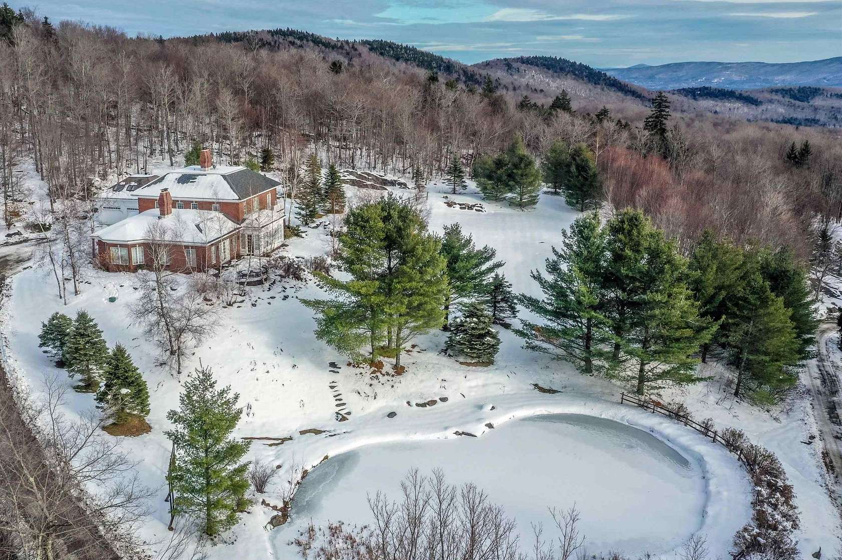 16.6 Acres of Land with Home for Sale in Stowe, Vermont