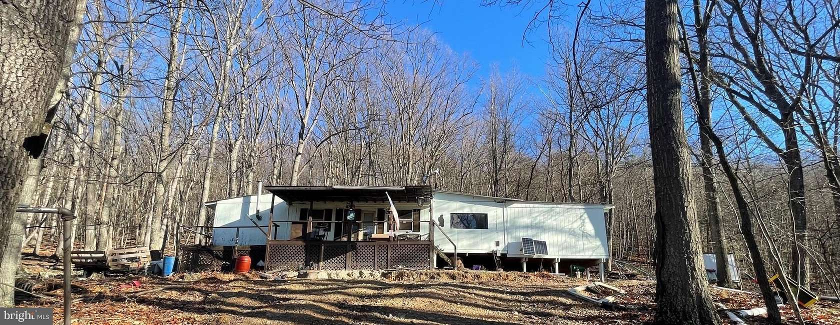 8 Acres of Residential Land with Home for Sale in Petersburg, West Virginia