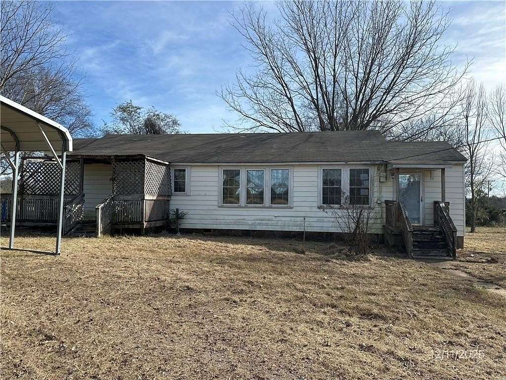 4 Acres of Residential Land with Home for Sale in Belleville, Arkansas