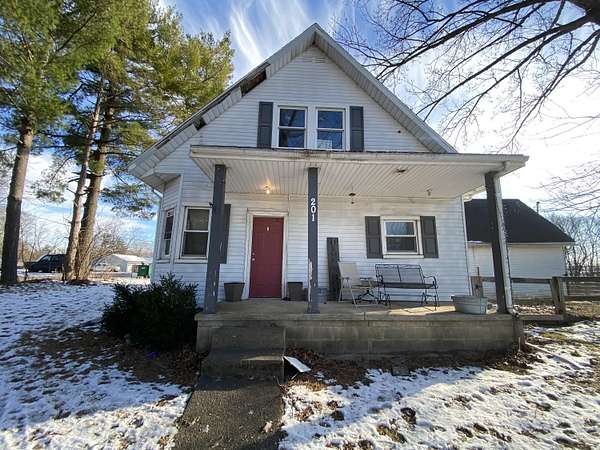 1.5 Acres of Residential Land with Home for Sale in Waveland, Indiana