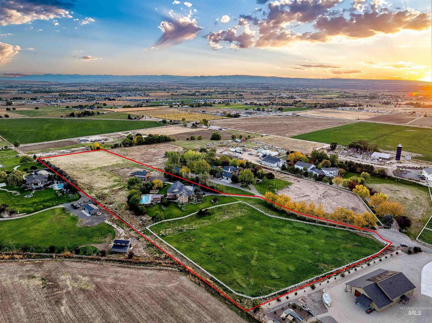 10 Acres of Land with Home for Sale in Meridian, Idaho