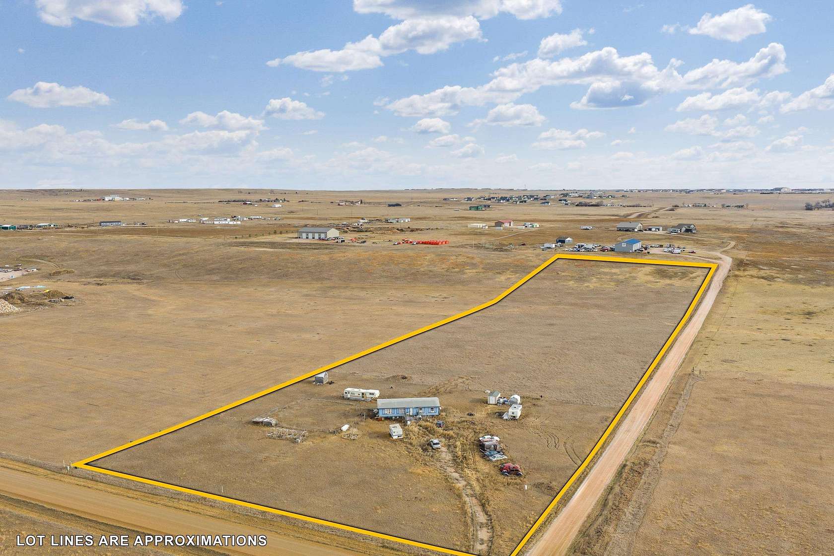 9.47 Acres of Land with Home for Sale in Rapid City, South Dakota