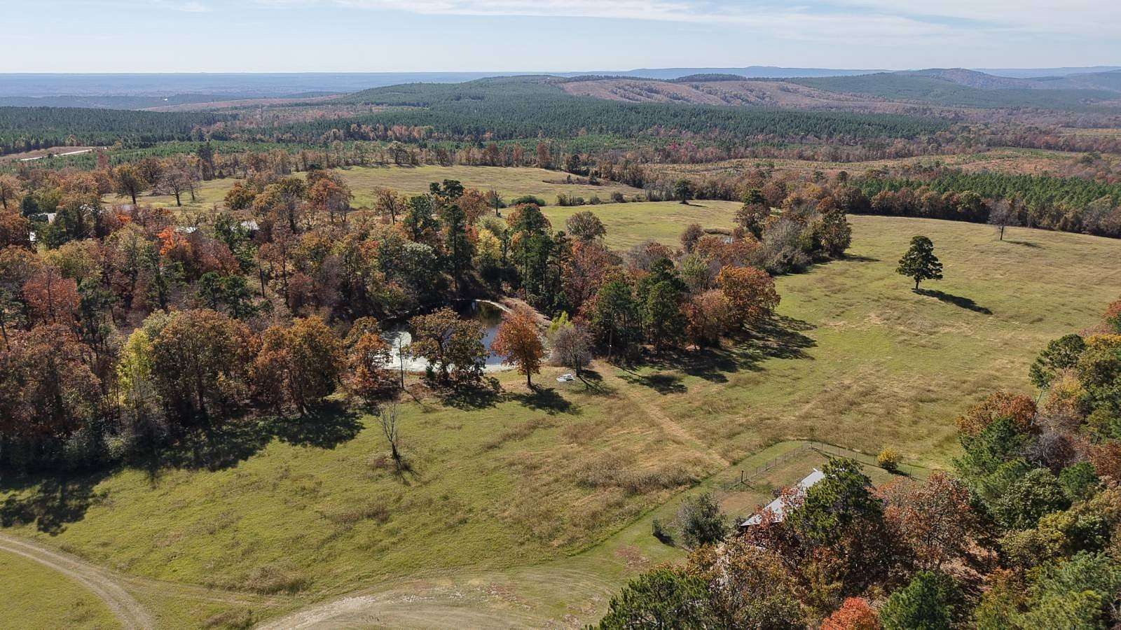 45 Acres of Land with Home for Sale in Broken Bow, Oklahoma