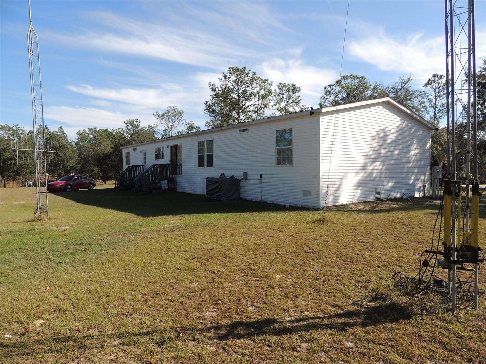 2.5 Acres of Land with Home for Sale in Williston, Florida