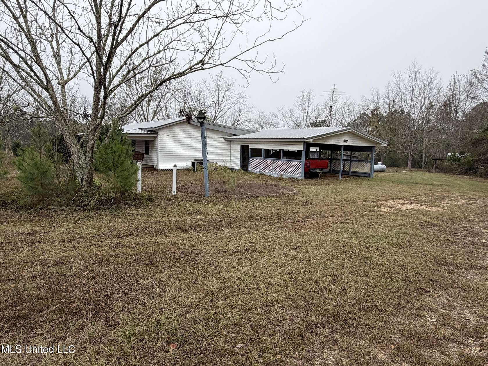 25 Acres of Recreational Land with Home for Sale in Lucedale, Mississippi