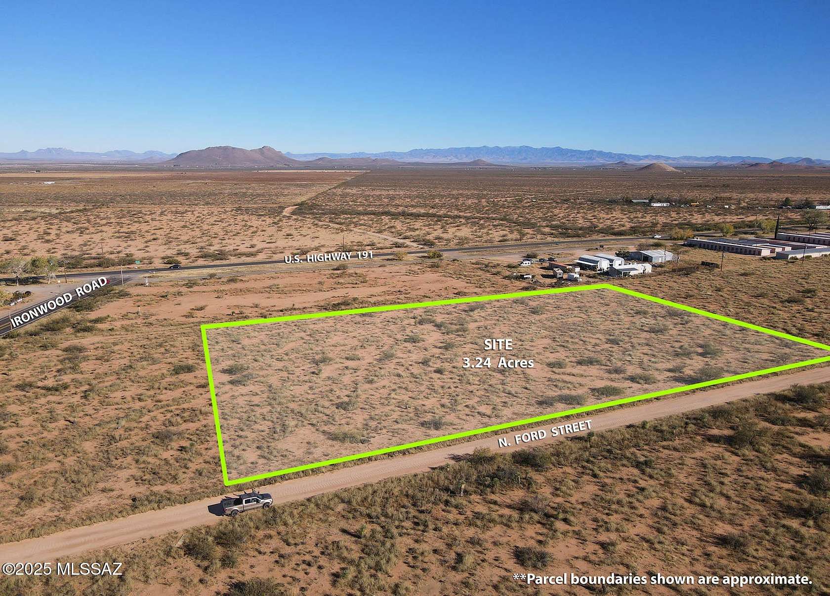 3.24 Acres of Commercial Land for Sale in Pearce, Arizona