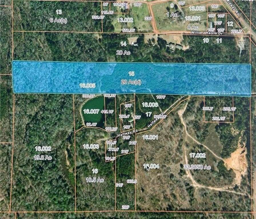 20 Acres of Recreational Land for Sale in Tuskegee, Alabama