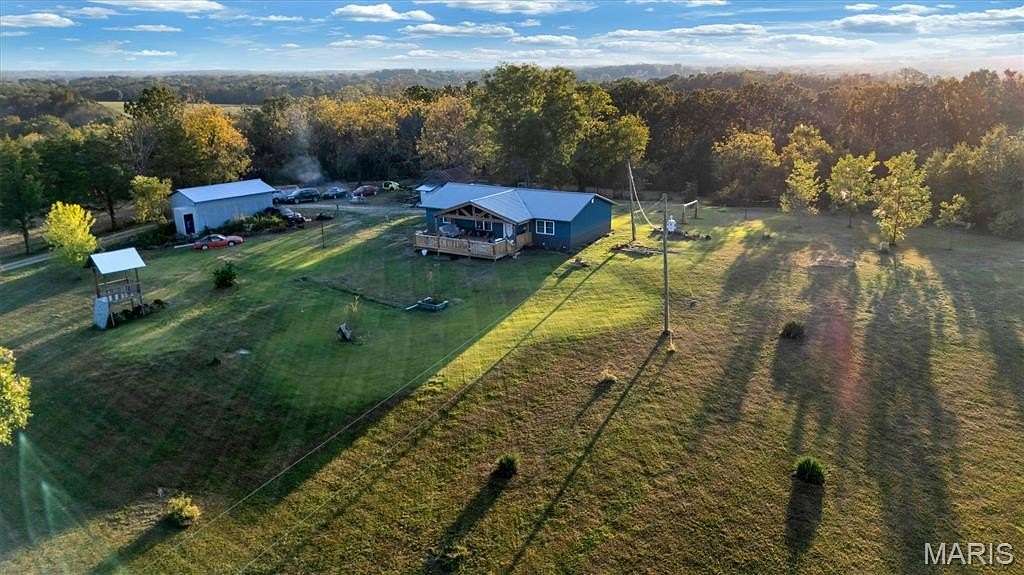 5 Acres of Residential Land with Home for Sale in Leasburg, Missouri