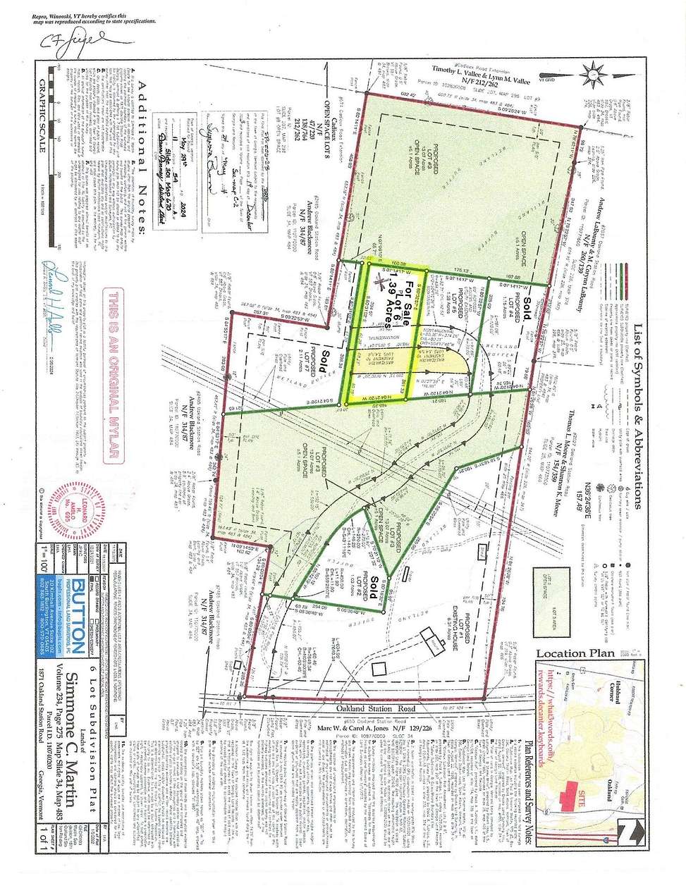 1.39 Acres of Residential Land for Sale in Georgia Town, Vermont
