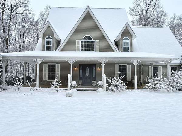 12.2 Acres of Land with Home for Sale in Williams, Indiana