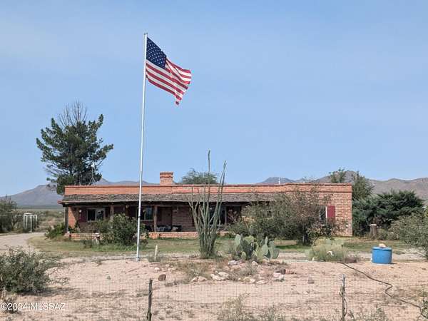 6.24 Acres of Land with Home for Sale in Willcox, Arizona