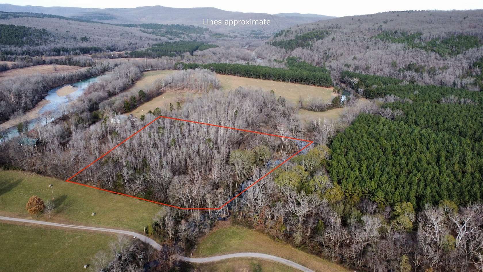 8.2 Acres of Land for Sale in Ozark, Arkansas