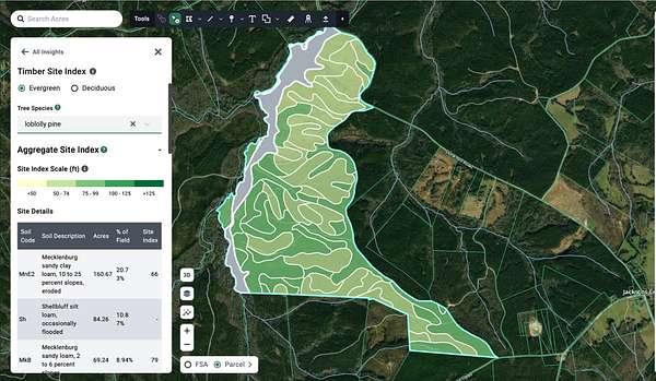 766 Acres of Recreational Land for Sale in Rayle, Georgia