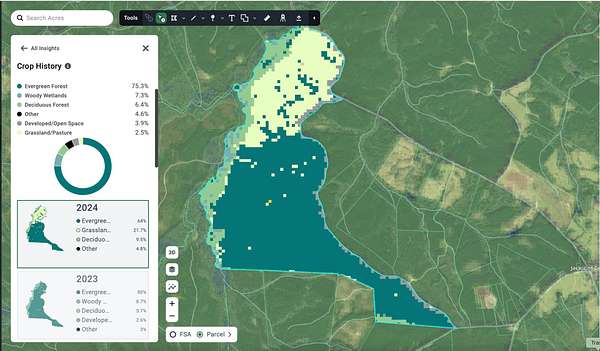 766 Acres of Recreational Land for Sale in Rayle, Georgia