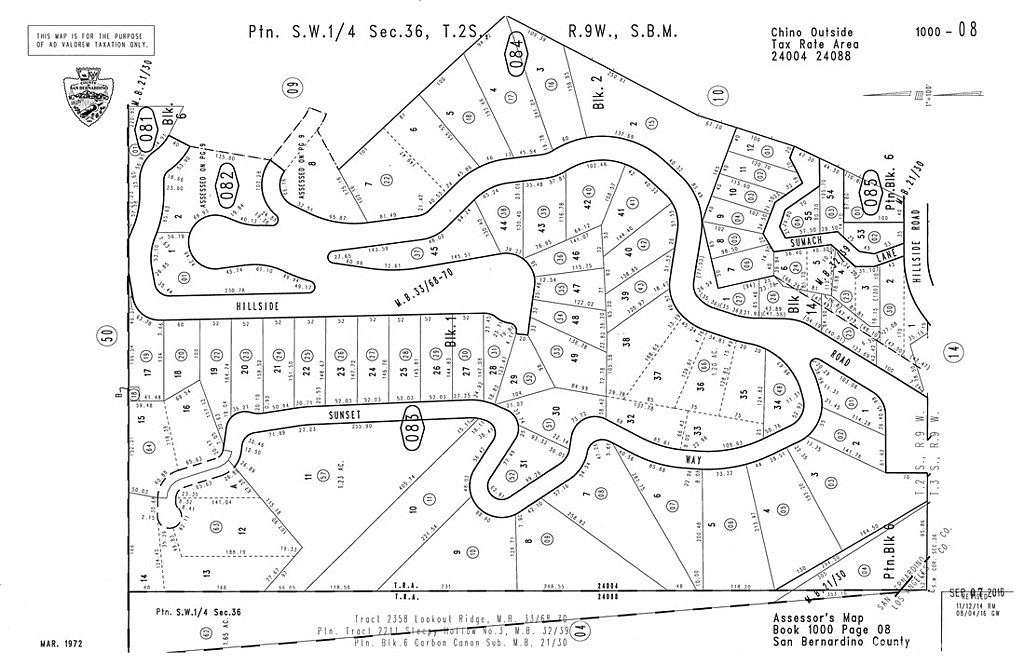 0.34 Acres of Land for Sale in Chino Hills, California