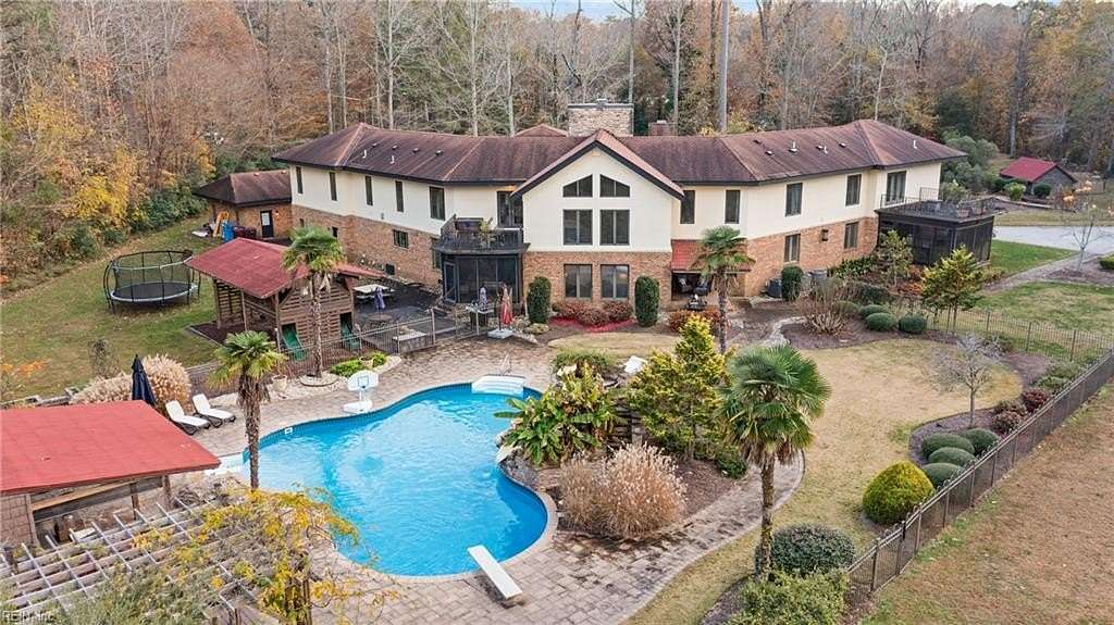 4 Acres of Residential Land with Home for Sale in Chesapeake, Virginia