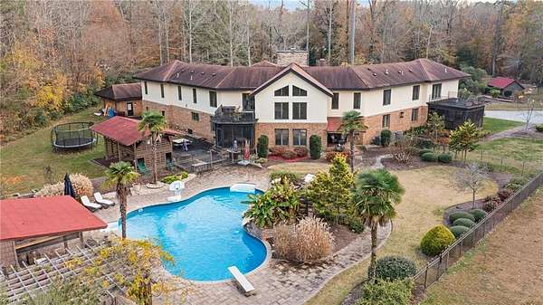 4 Acres of Residential Land with Home for Sale in Chesapeake, Virginia