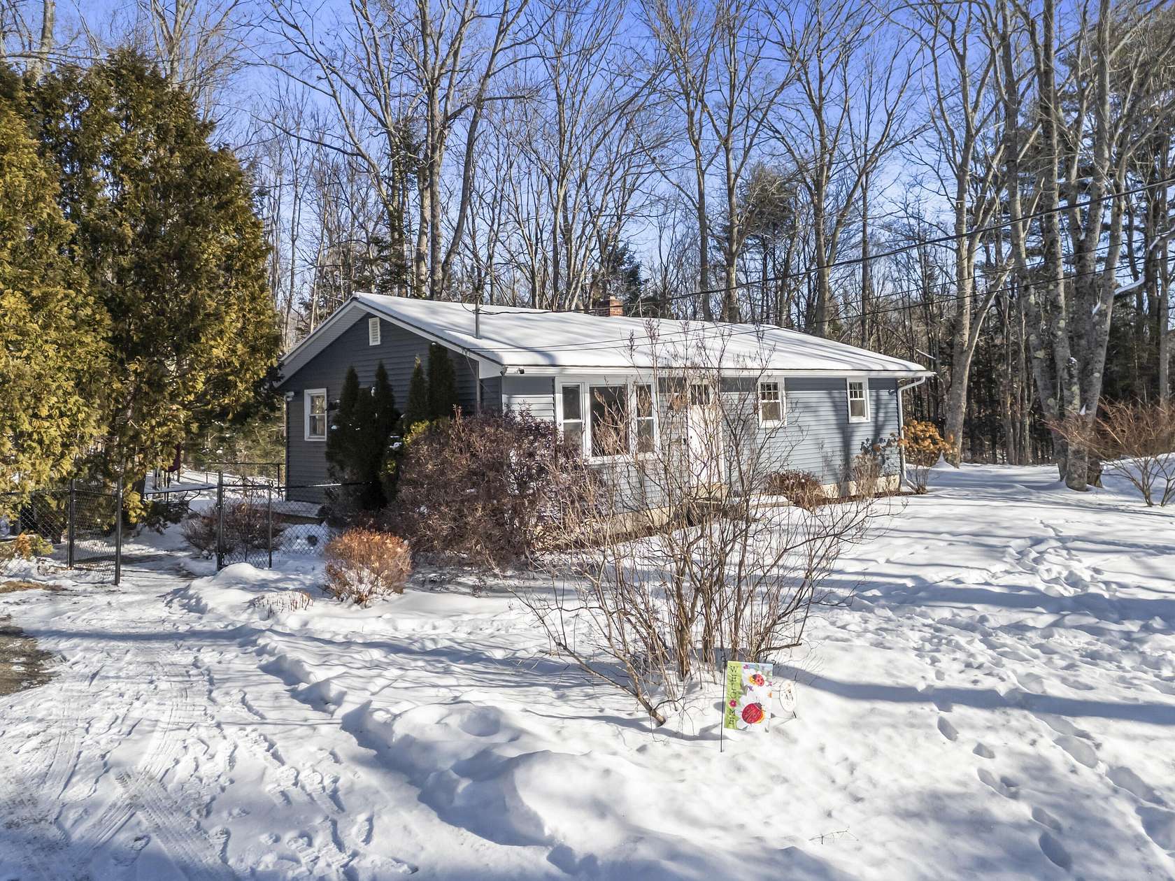 1.8 Acres of Residential Land with Home for Sale in Bowdoin Town, Maine