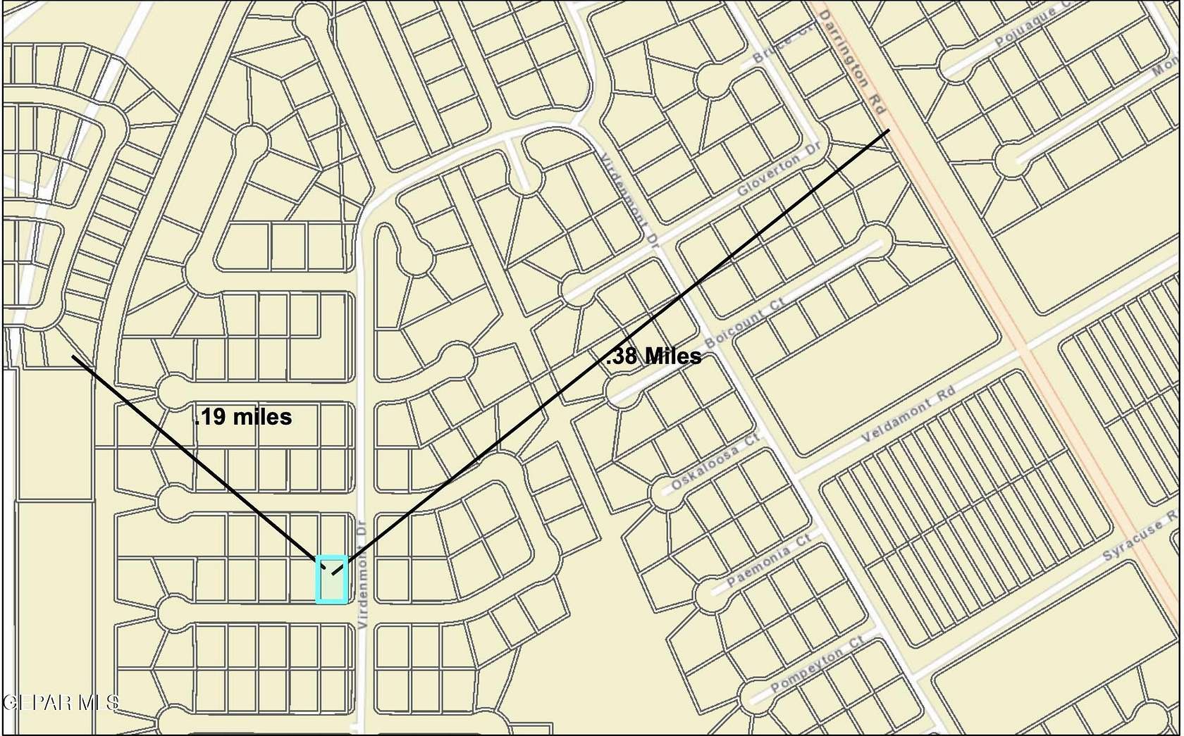 0.26 Acres of Residential Land for Sale in El Paso, Texas