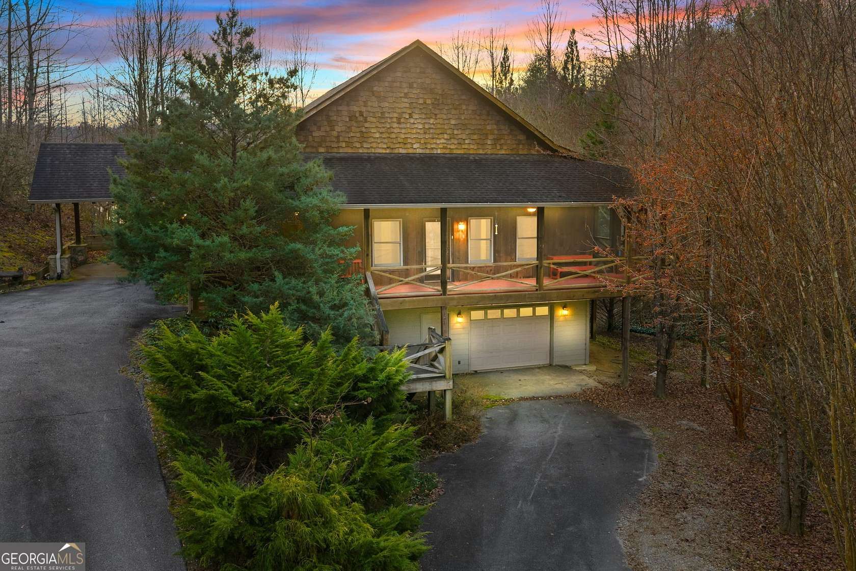 4.44 Acres of Residential Land with Home for Sale in Clarkesville, Georgia