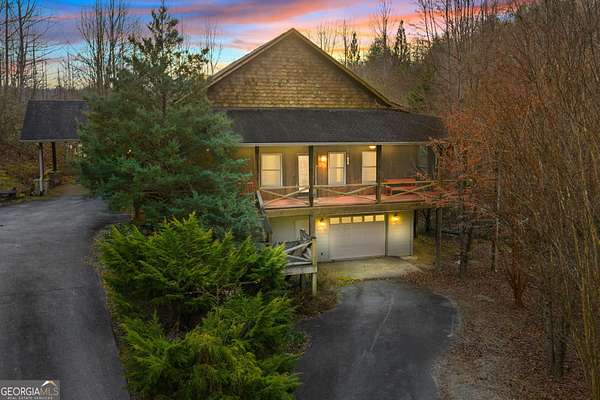 4.44 Acres of Residential Land with Home for Sale in Clarkesville, Georgia