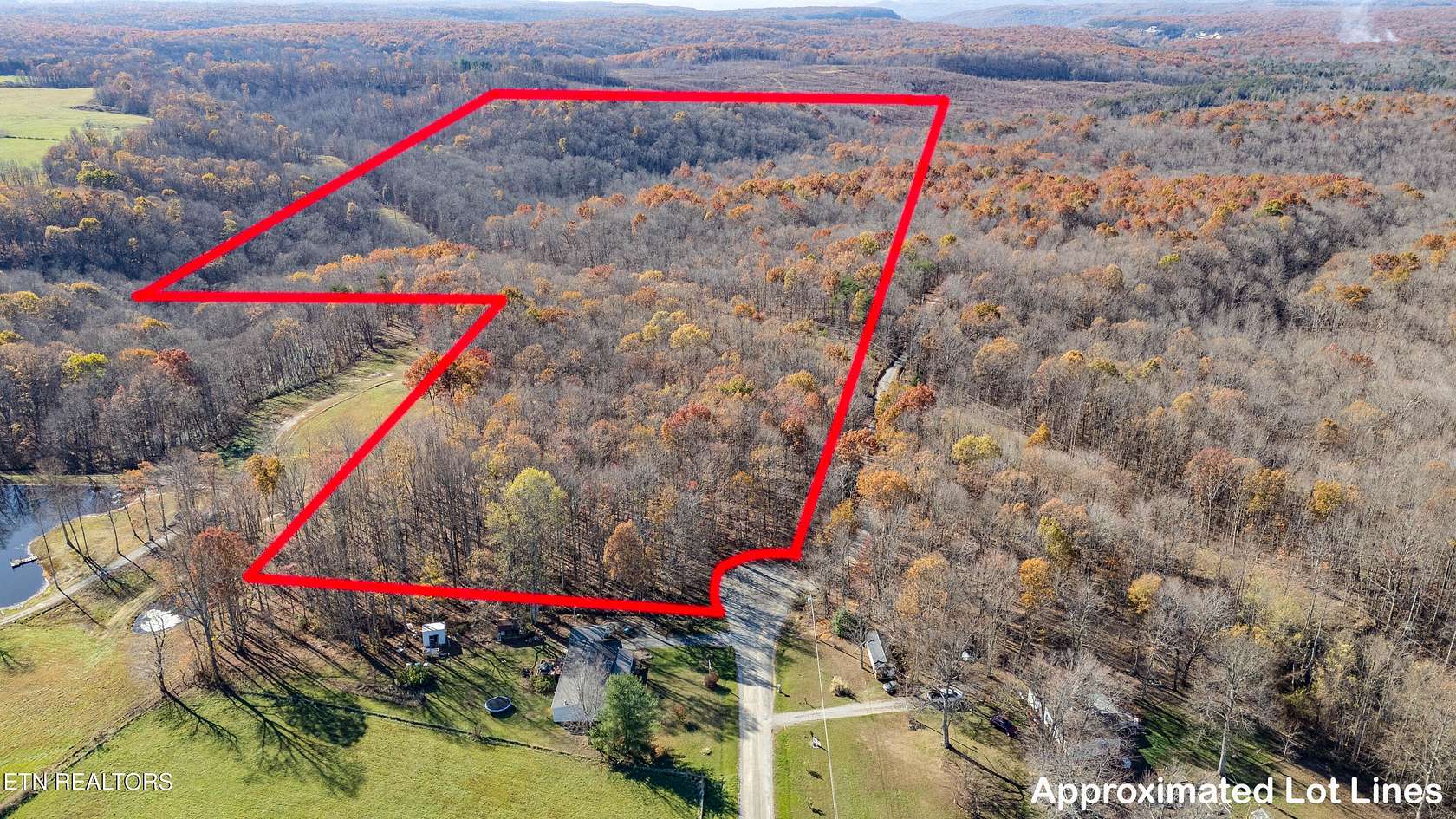 60.8 Acres of Recreational Land for Sale in Crossville, Tennessee