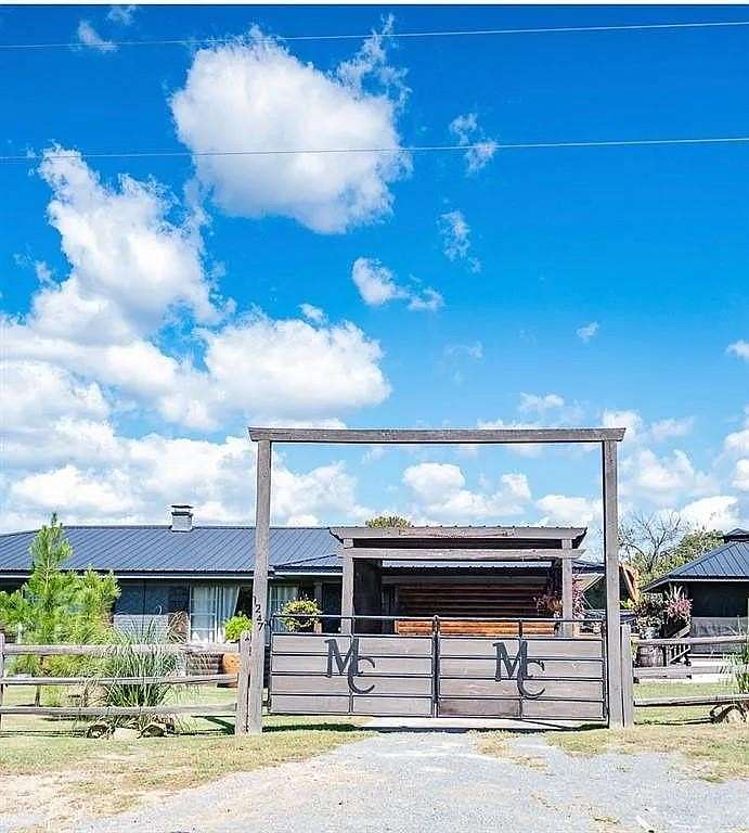 2 Acres of Residential Land with Home for Sale in Battiest, Oklahoma