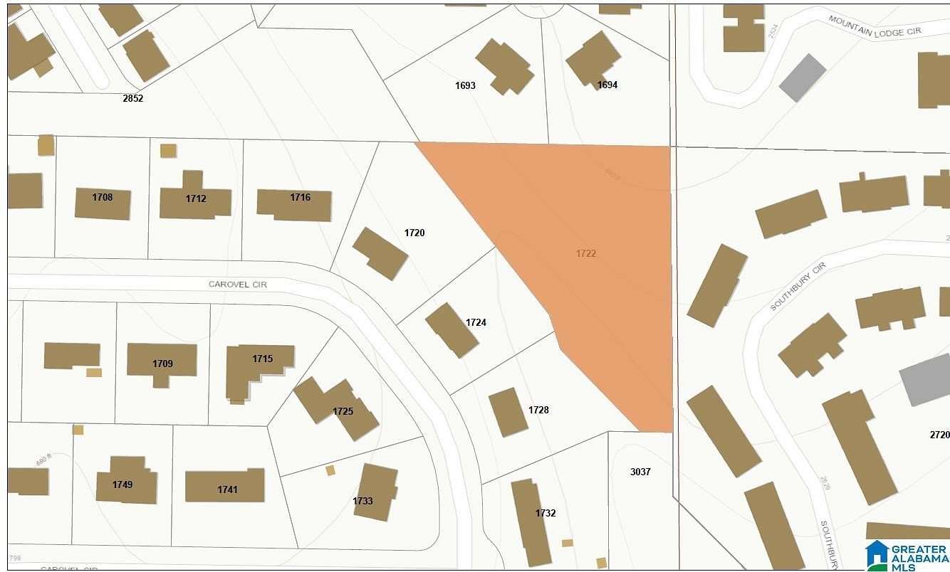 1 Acre of Land for Sale in Vestavia Hills, Alabama