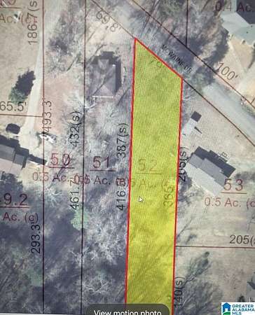 0.59 Acres of Land for Sale in Bessemer, Alabama