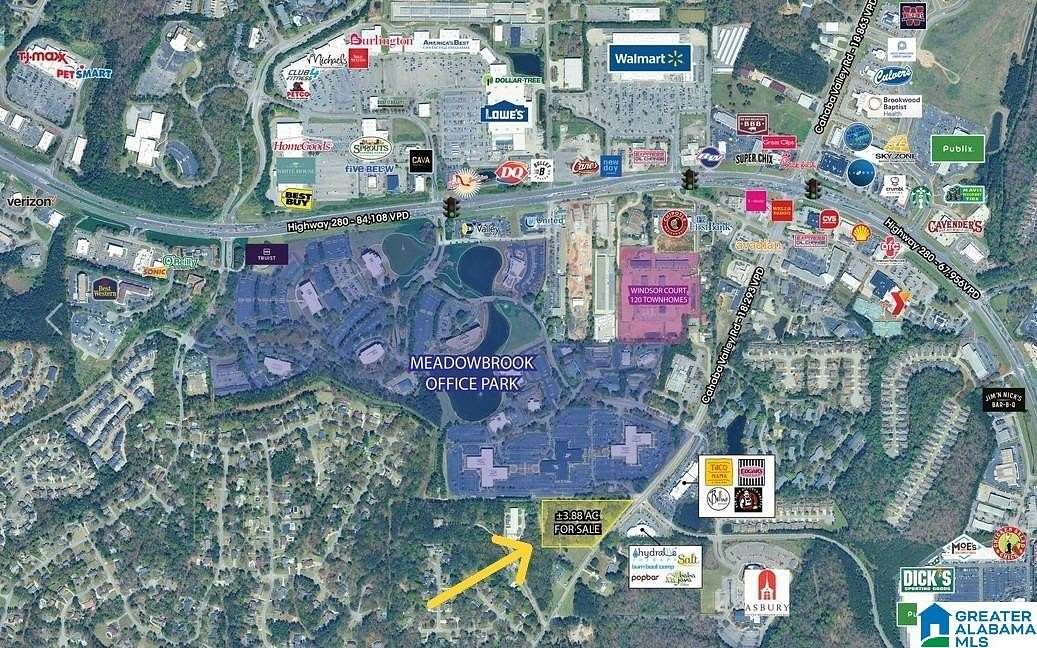 3.88 Acres of Commercial Land for Sale in Birmingham, Alabama