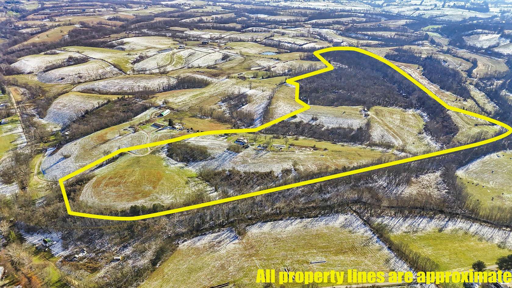 85.5 Acres of Land with Home for Sale in Winchester, Kentucky