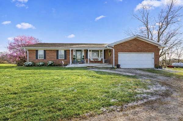 85.5 Acres of Land with Home for Sale in Winchester, Kentucky