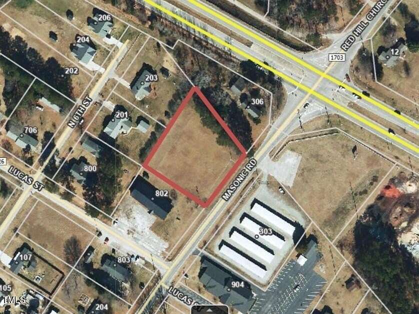 0.96 Acres of Commercial Land for Sale in Erwin, North Carolina