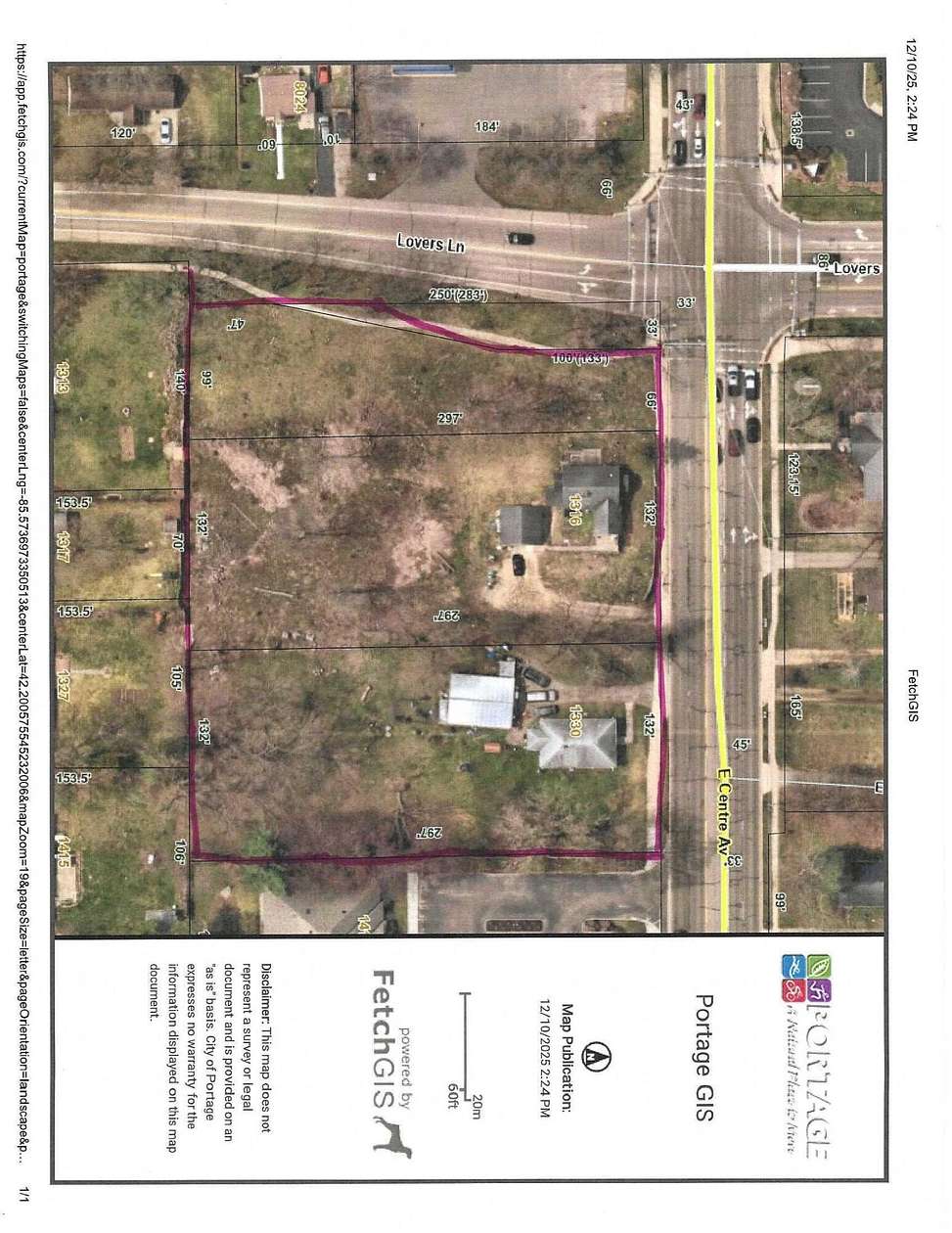 2.43 Acres of Commercial Land for Sale in Portage, Michigan