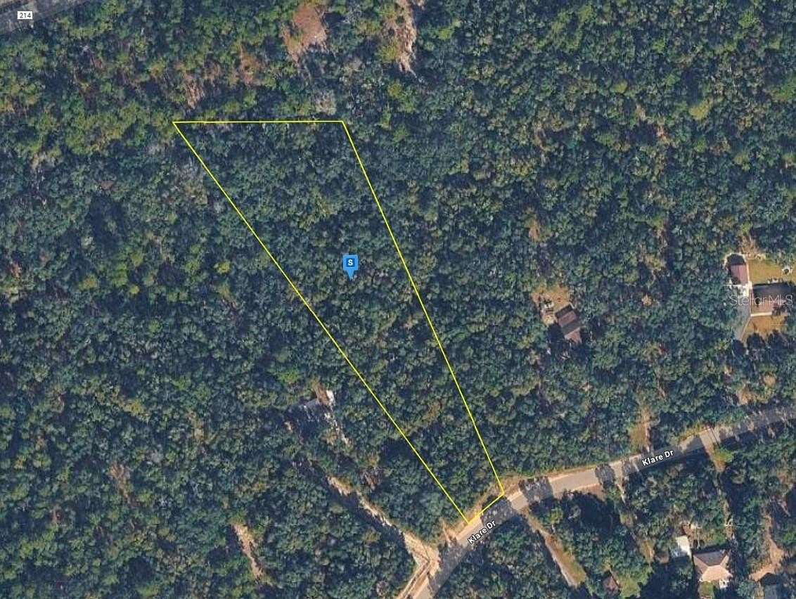 2.5 Acres of Residential Land for Sale in Keystone Heights, Florida