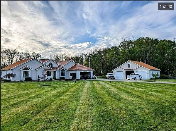 4.7 Acres of Residential Land with Home for Sale in Silver Creek, New York