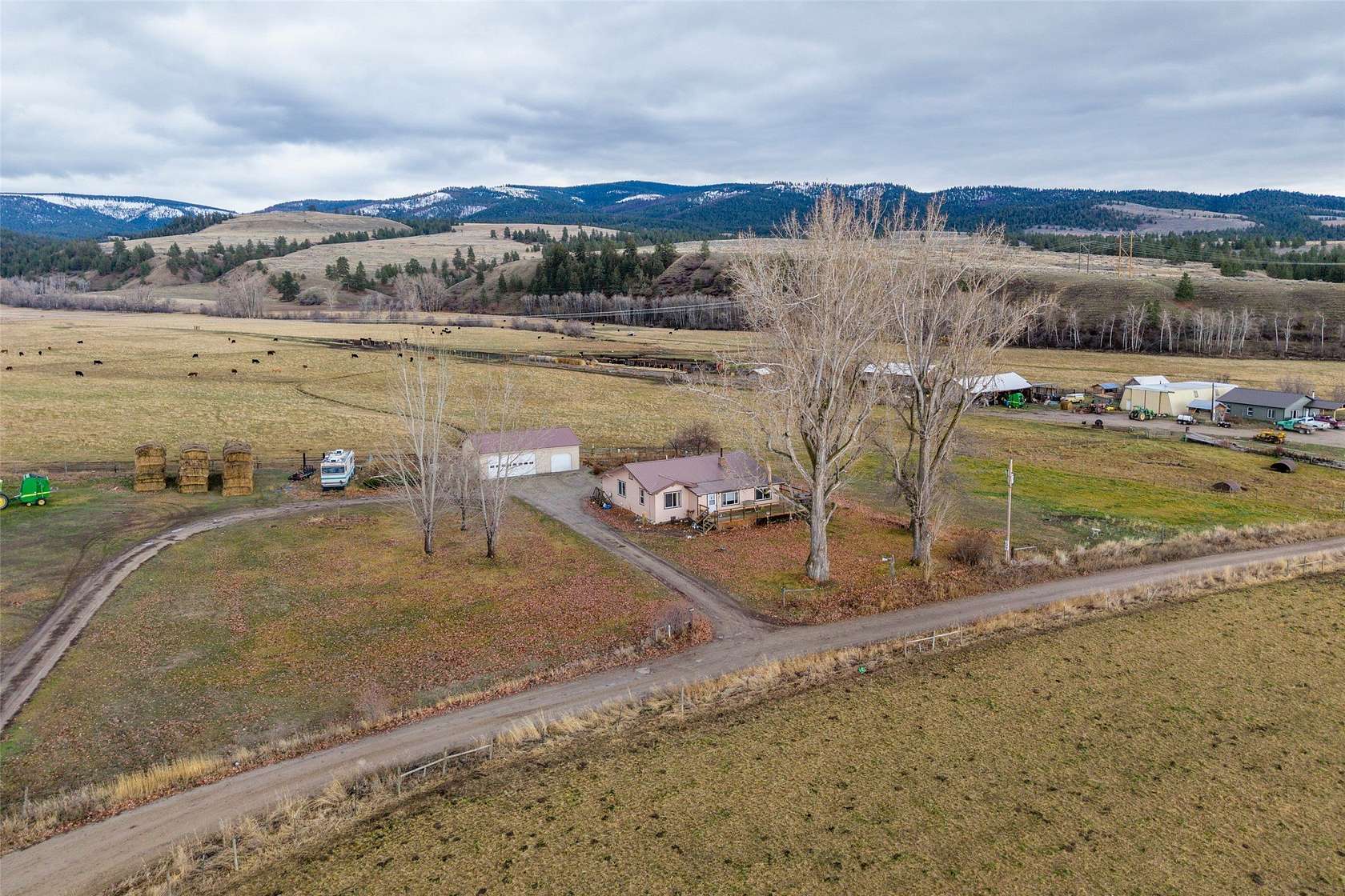 2.45 Acres of Residential Land with Home for Sale in Stevensville, Montana