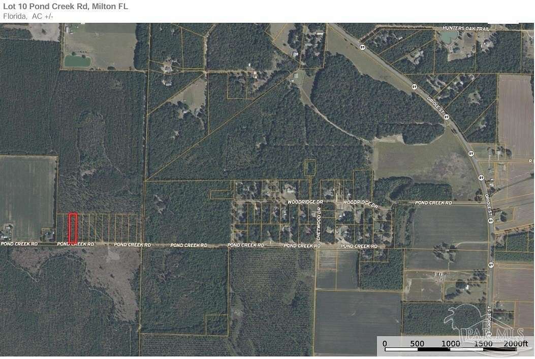 1 Acre of Residential Land for Sale in Milton, Florida