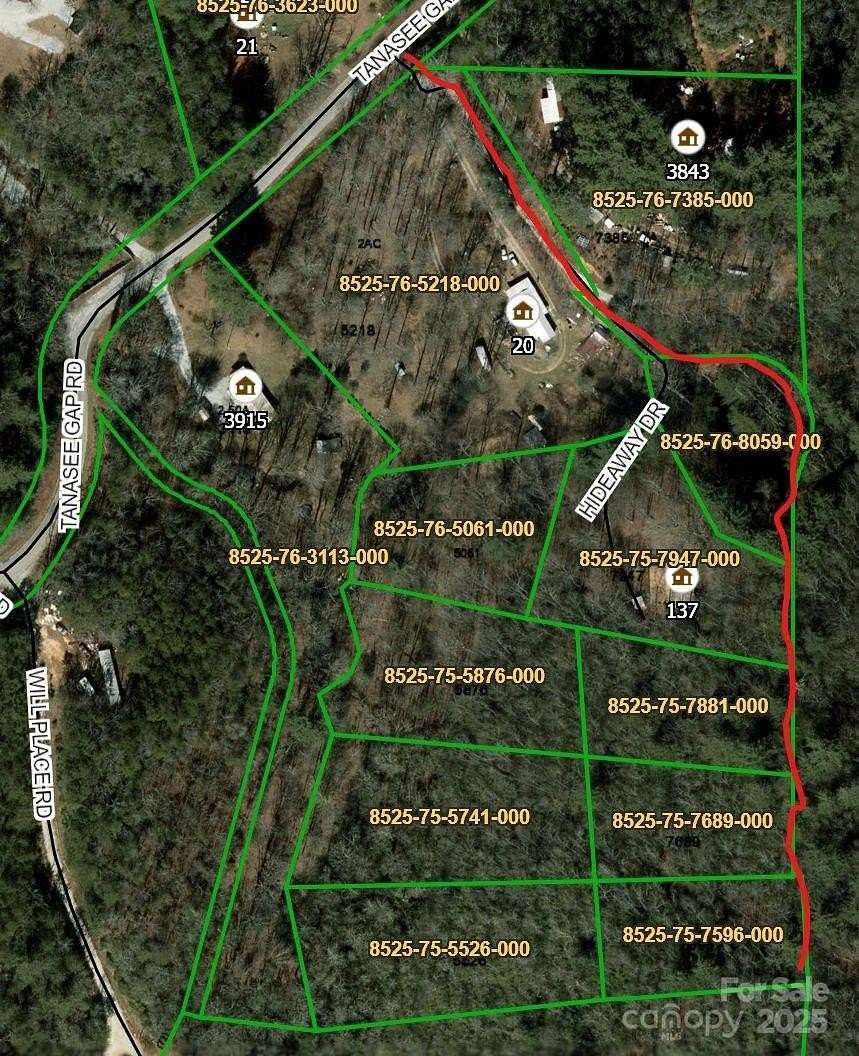 3.27 Acres of Residential Land for Sale in Balsam Grove, North Carolina