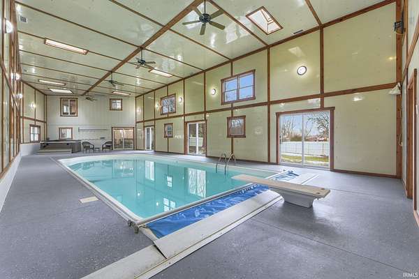 1.5 Acres of Residential Land with Home for Sale in Roanoke, Indiana