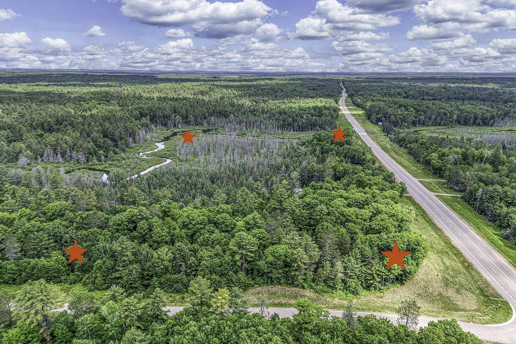 35 Acres of Land for Sale in Hazelhurst, Wisconsin