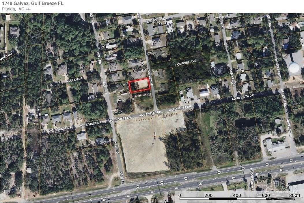 0.23 Acres of Residential Land for Sale in Gulf Breeze, Florida