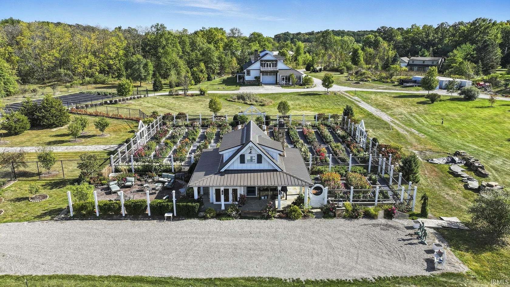 24 Acres of Agricultural Land with Home for Sale in Leo, Indiana