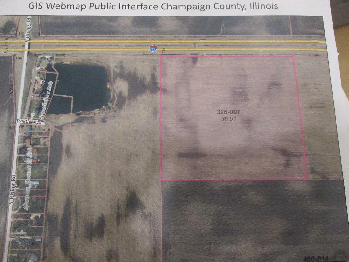35.3 Acres of Agricultural Land for Sale in Champaign, Illinois