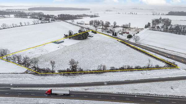 10.3 Acres of Land with Home for Auction in Marion, Ohio
